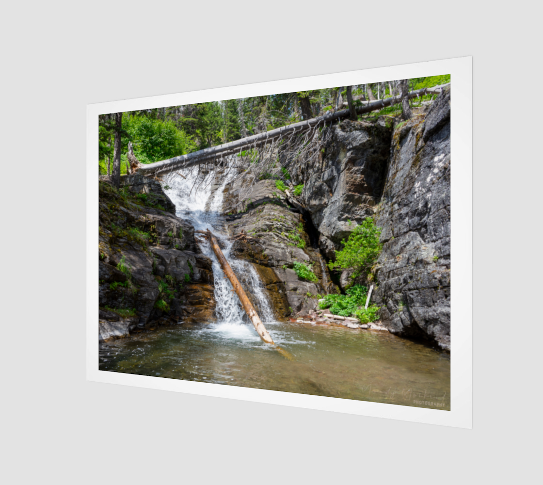 Glacier Waterfall 4:3