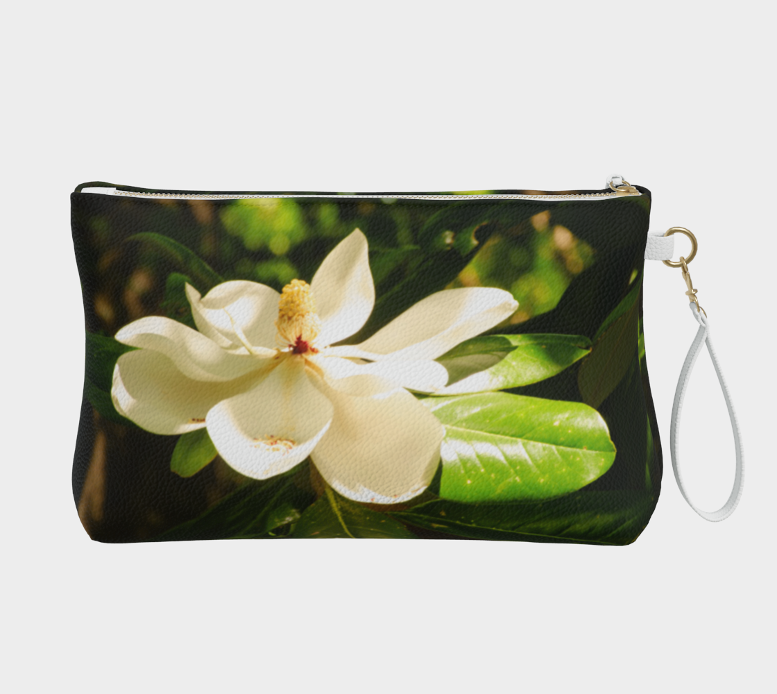 Vegan Leather Makeup Bag