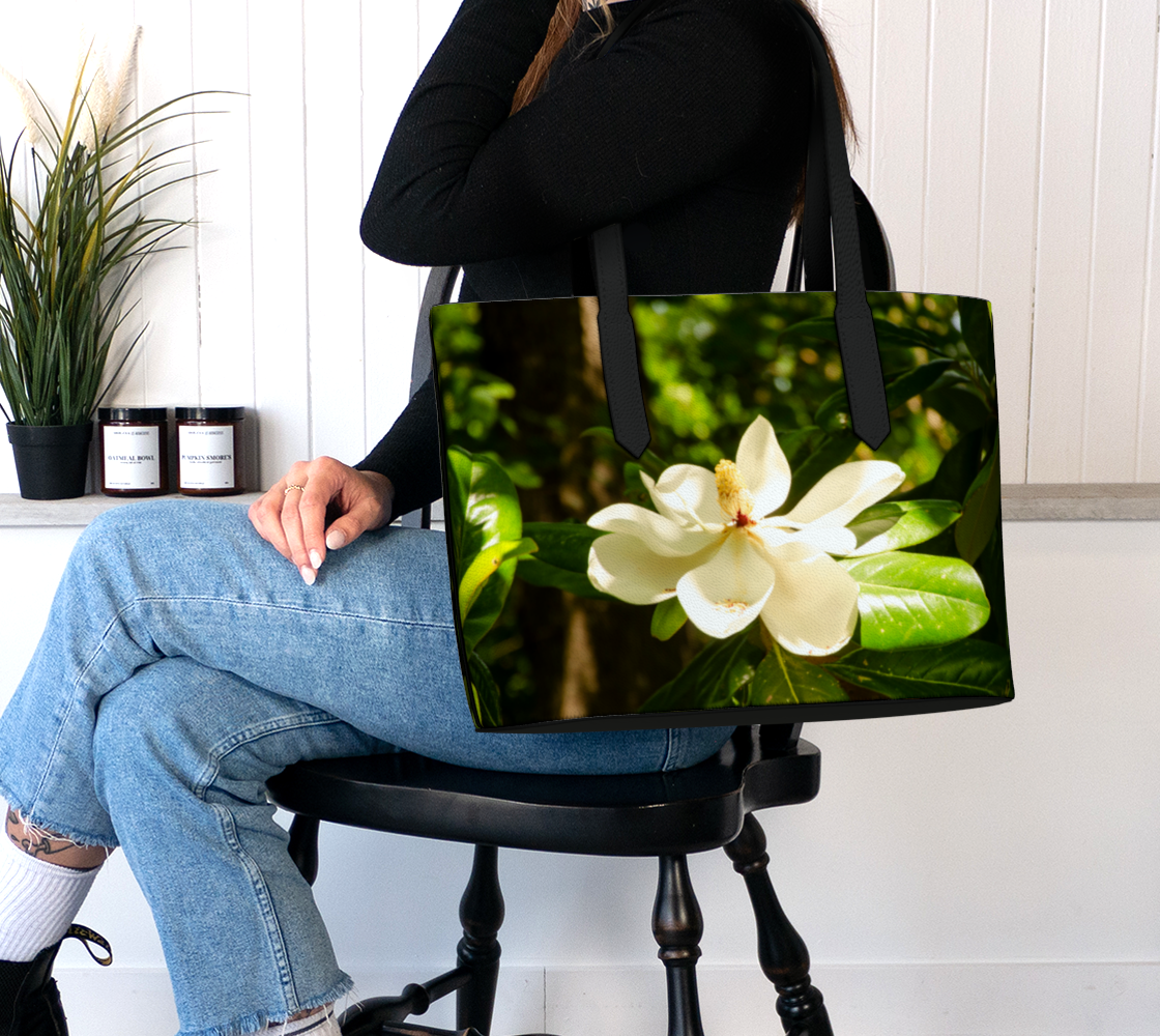 Magnolia leather Tote