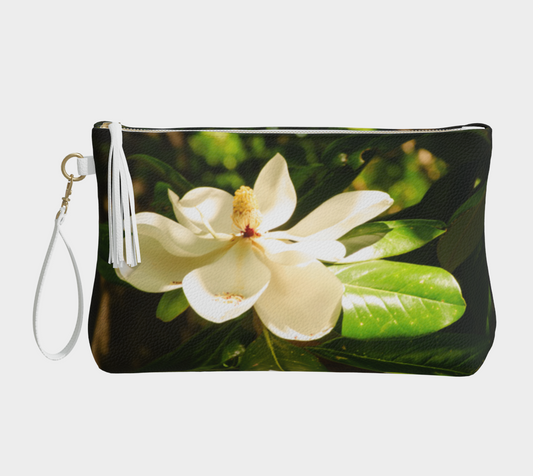 Vegan Leather Makeup Bag